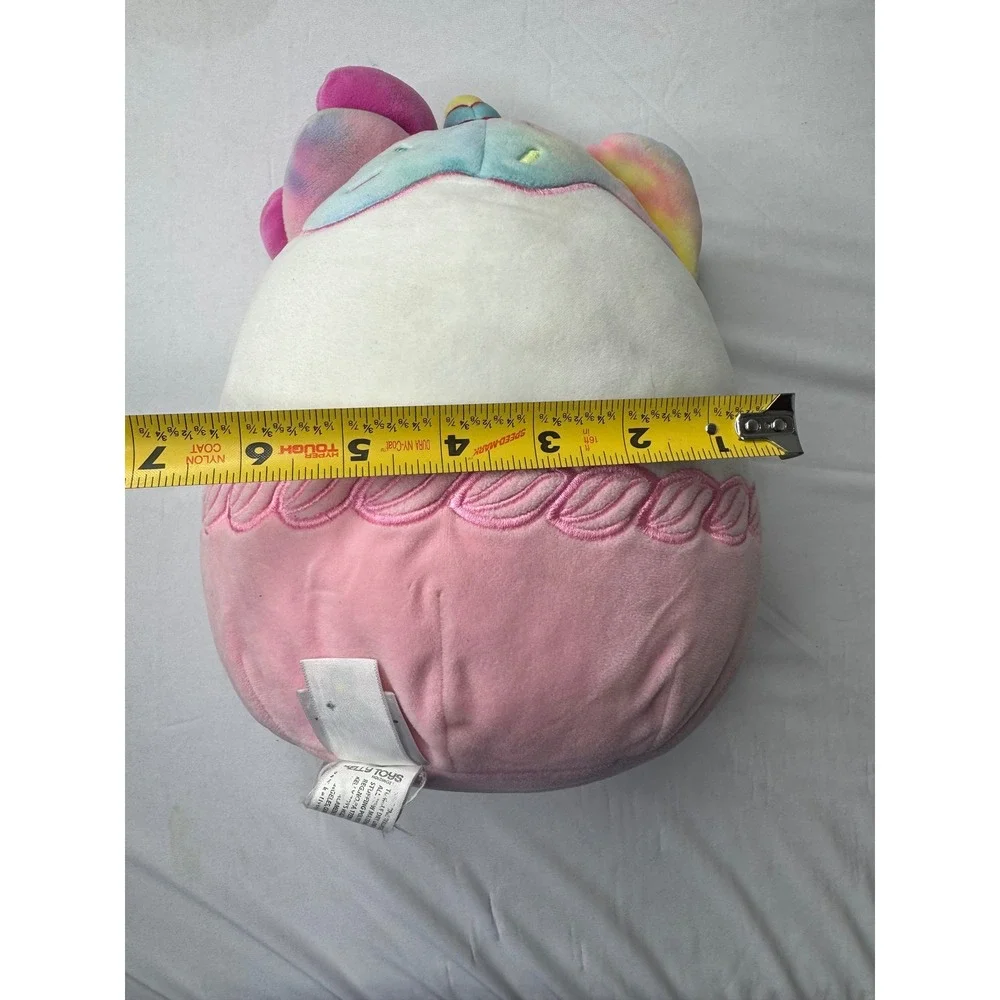 Squishmallows Hello Kitty Cupcake Unicorn Plush 7 Inch Sanrio Kellytoy Pink